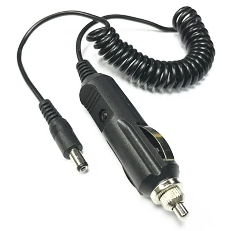 

24V 12V General Car Cigarette Lighter Plug to DC5.5X2.1MM Car Charger Spring Power Cord Extension Cable 1.2m