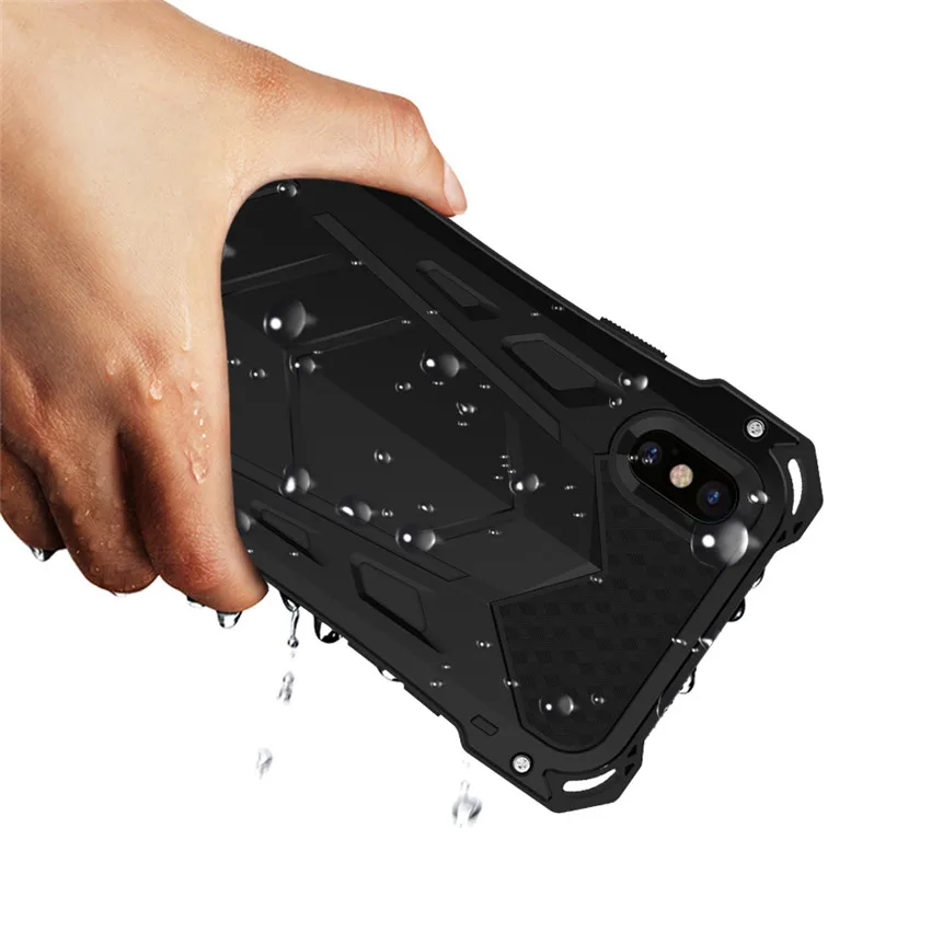 Новый сверхпрочный чехол для iPhone XS Max Doom армированный металлический оригинальный