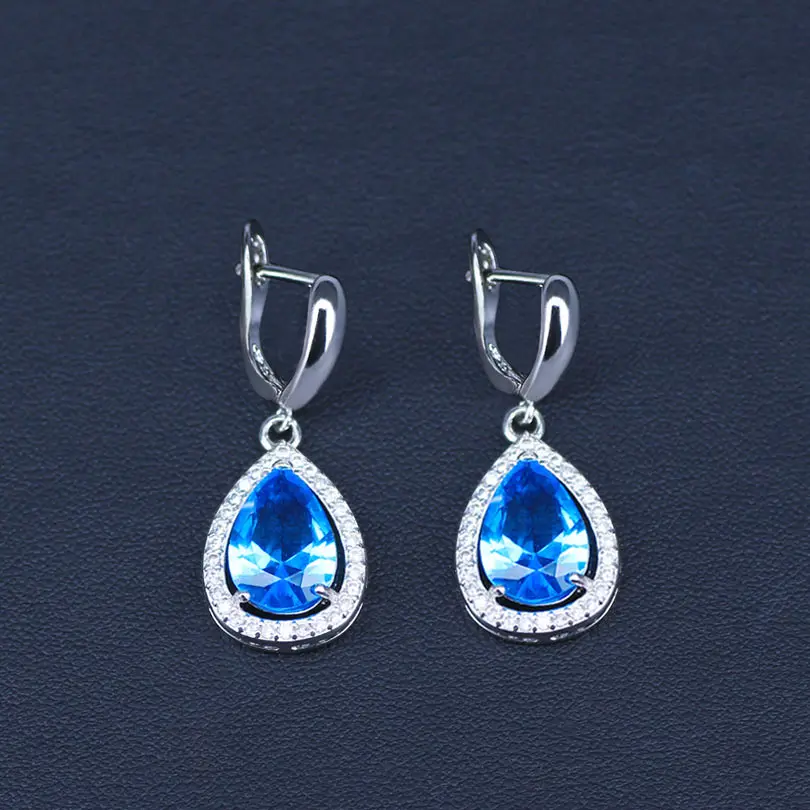 Женский ювелирный комплект из колье серёг и браслета | Украшения аксессуары