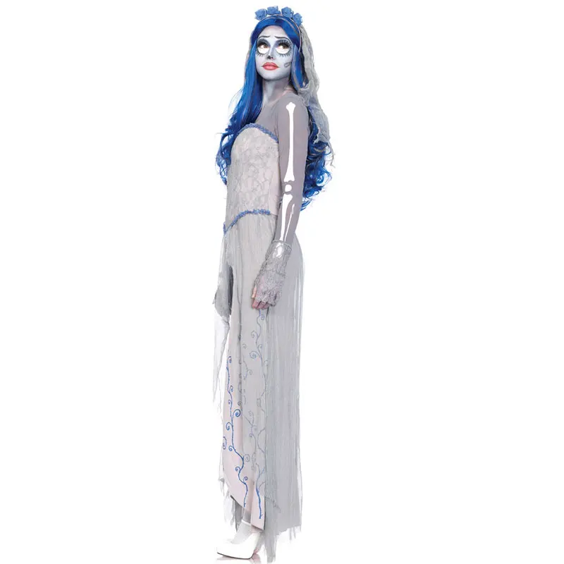 2018 Хэллоуин Дьявол Косплей вечерние Вечеринка дьявол труп Невеста костюм