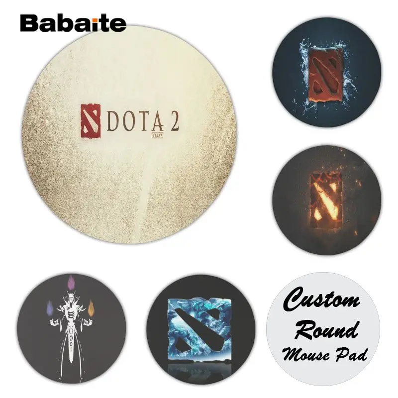 Babaite Подарочный коврик для мальчика DOTA2 силиконовый мышки размер игры 20x20 см 22x22