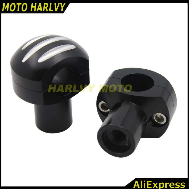 

NEW 1" inch 25mm Black Motorcycle Bar Clamps Handlebar Bar Risers For Harley Honda Yamaha Kawasaki Suzuki