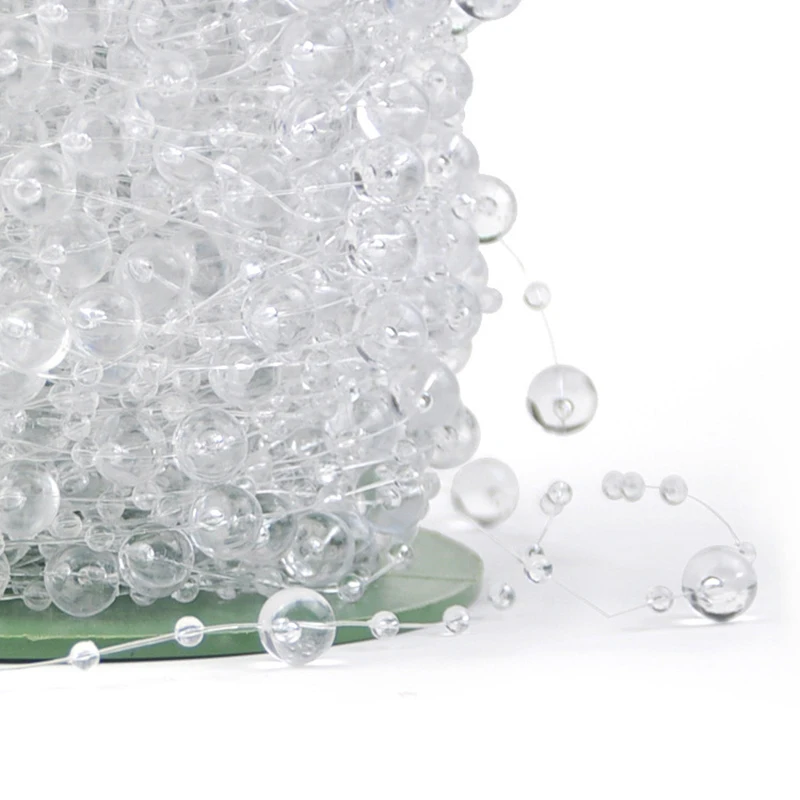 5 метров прозрачная леска искусственная фотогирлянда цветы красочные украшения