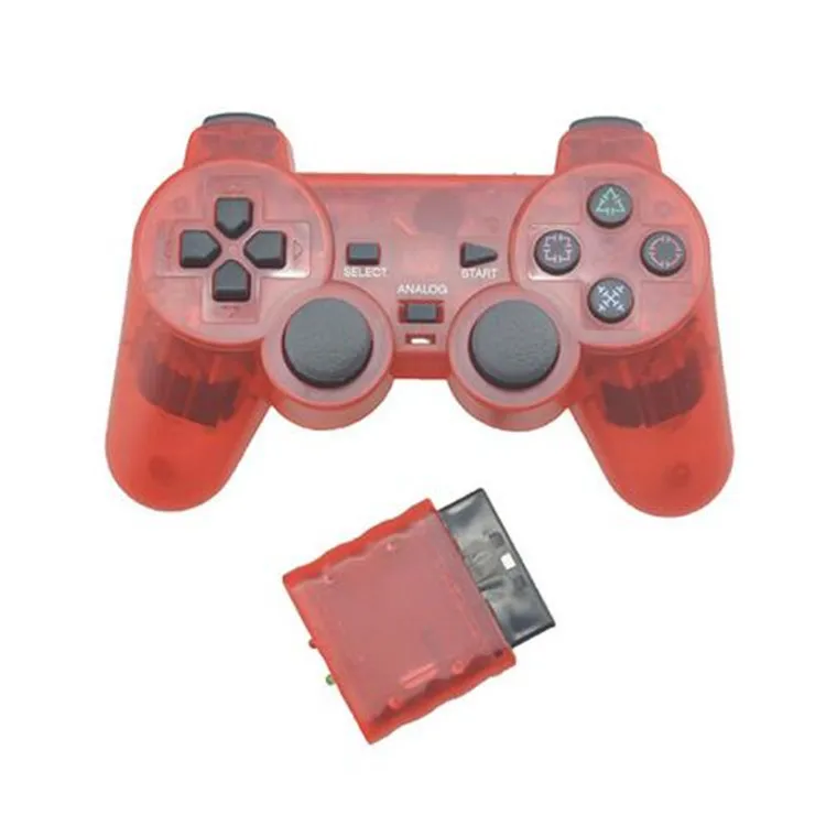 Беспроводной геймпад для sony PS2 PS контроллер для Playstation 1 2 Консоль джойстик полное колебание Shock Joypad Беспроводное управление
