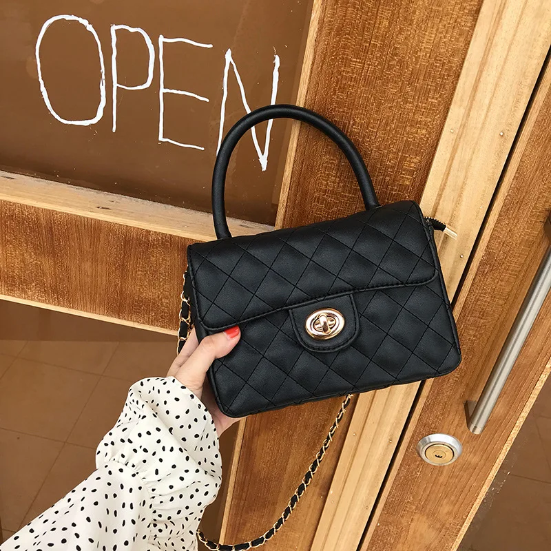 Leather Handbags for Women 2018 Designer Bags Fashion Famous Brands Style Chains Shoulder Bag Ladies Hand | Багаж и сумки