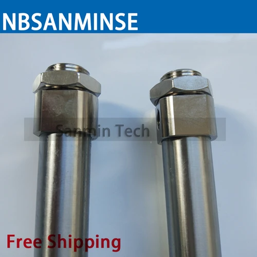 NBSANMINSE CY3B 32 мм Диаметр магнитно соединенный бескорпусный основной тип SMC тип пневматические части сжатие цилиндр воздуха