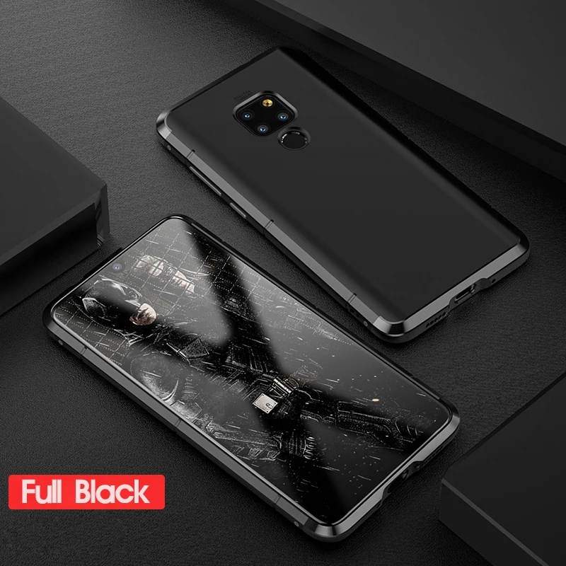Алюминиевый металлический бампер для Huawei Mate 20 Pro Чехол ударопрочный Жесткий ПК