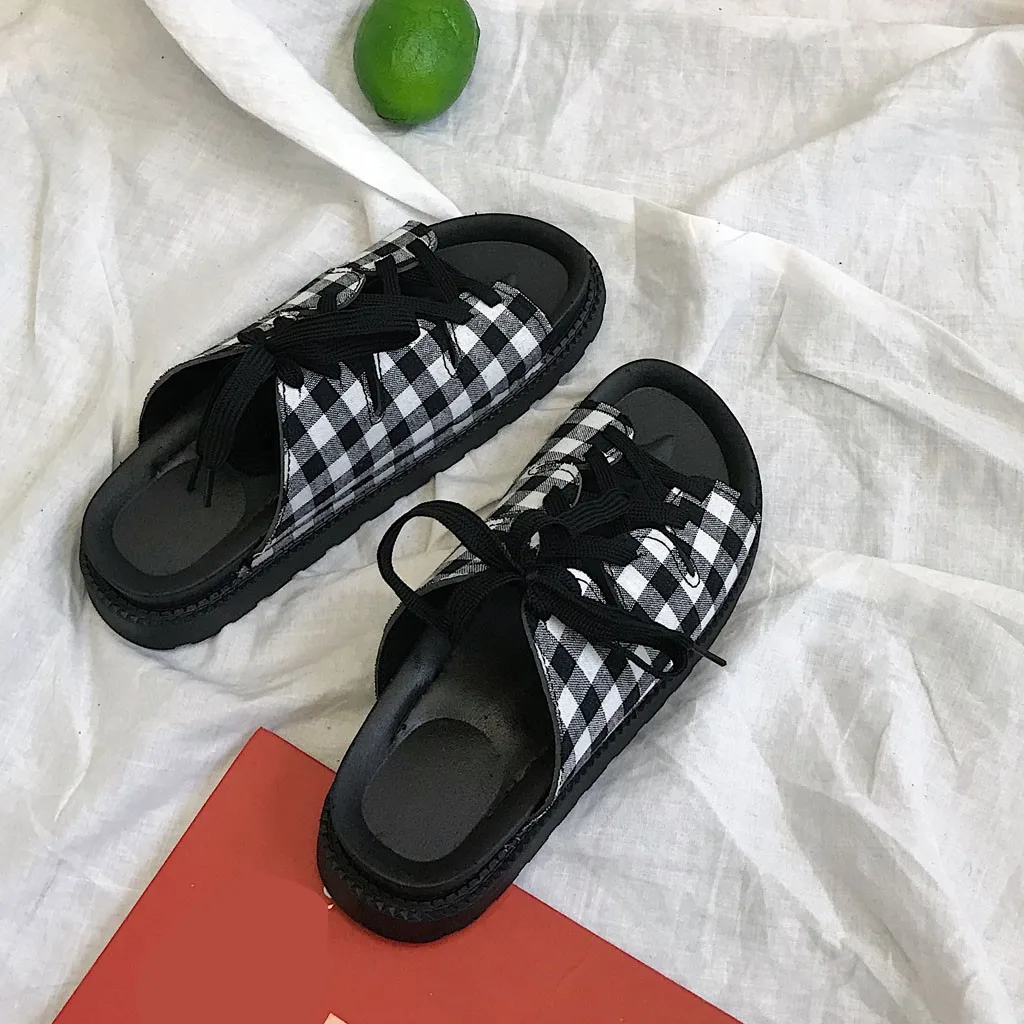 Сандалии SAGACE женские на плоской подошве летние босоножки с перекрестной