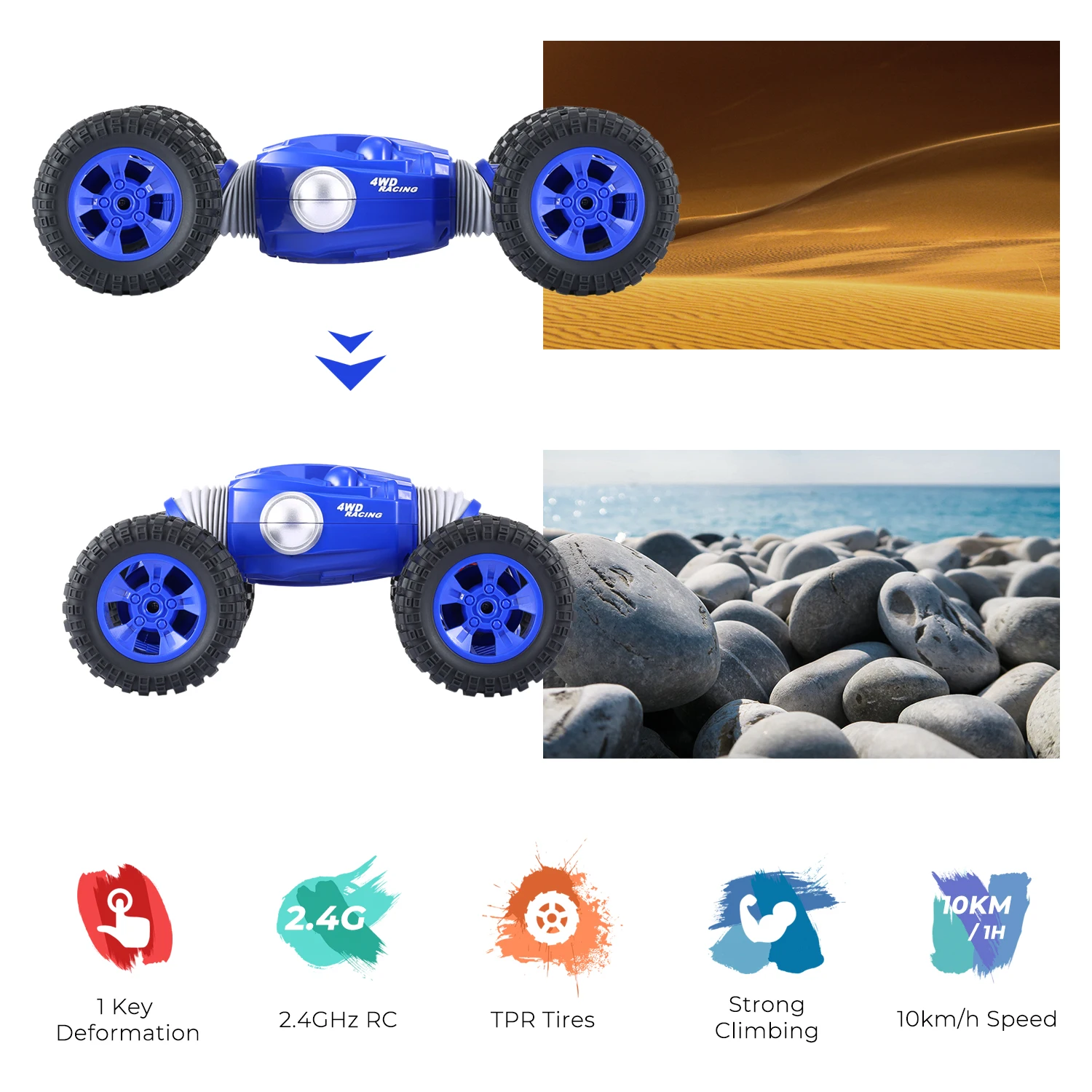 GBlife S757 RC автомобиль 4WD гонки 2 4 ГГц восхождение дистанционного Управление