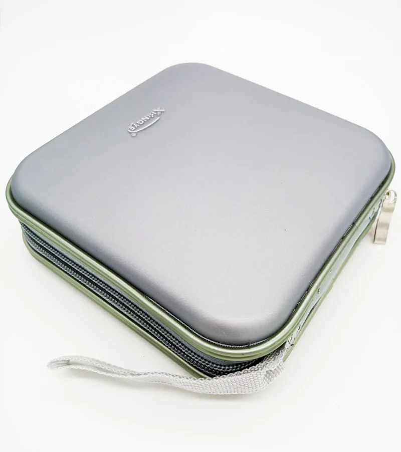 Горячий серый 40 диск CD DVD органайзер для хранения Жесткий Кошелек держатель сумка