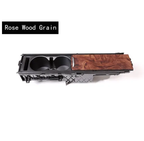 

Rose Wood Grain Replacement Parts Cup Holder Frame For Land Rover Discovery 5 LR5 S SE Version 2017 2018 Car Accessories