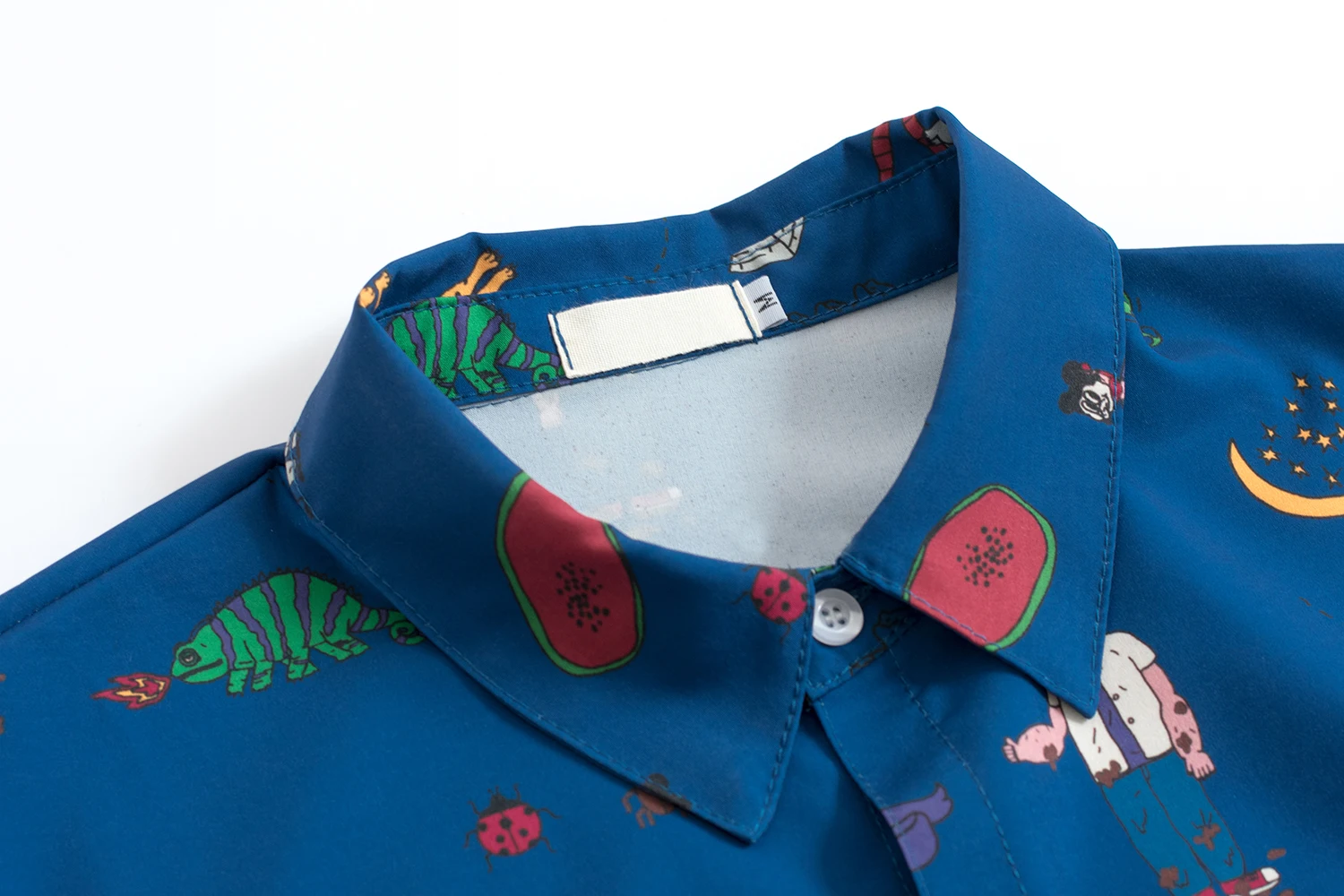 Модная Свободная шифоновая блузка для женщин с отложным воротником и коротким