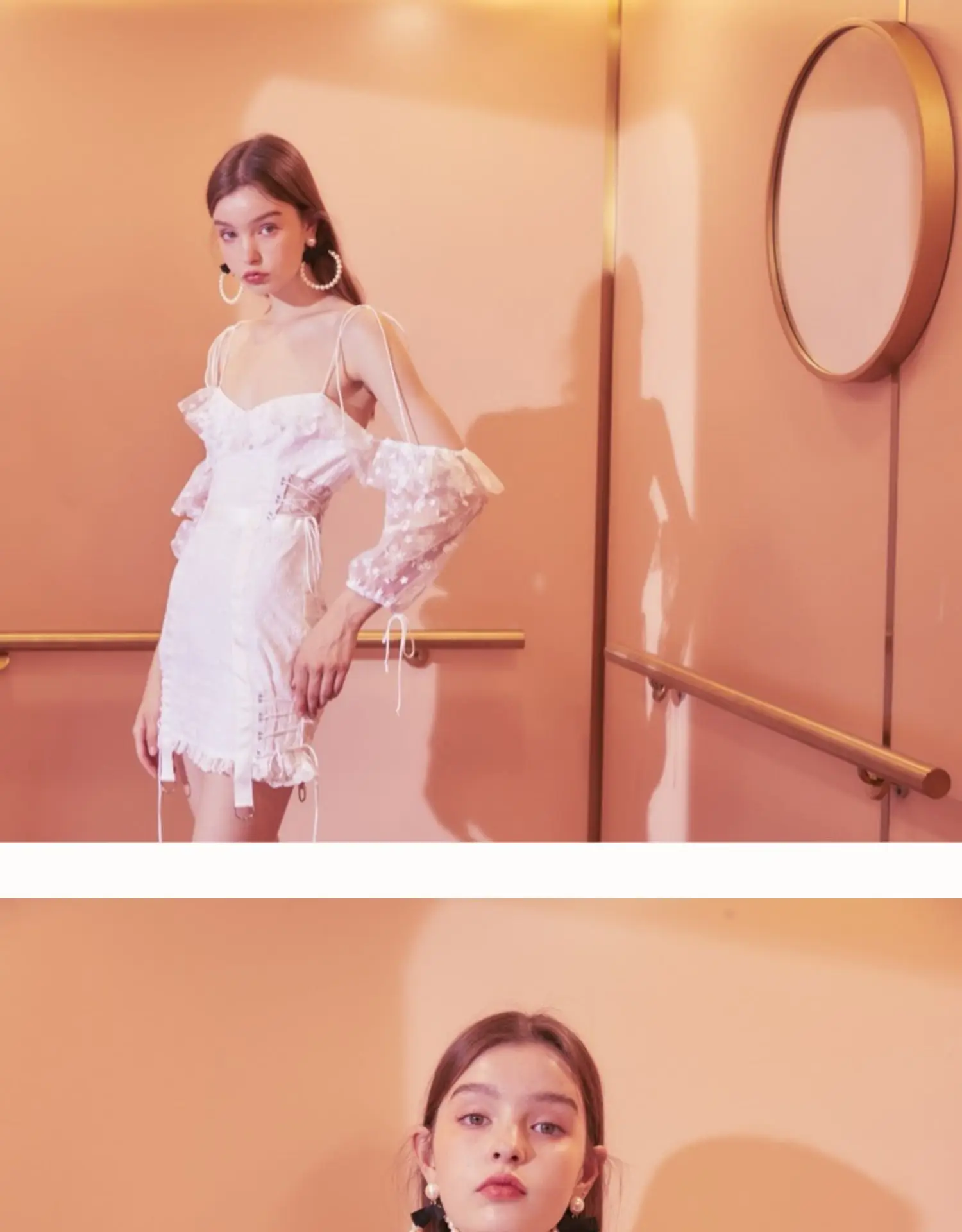EASYSMALL For Love Lemons женское платье летнее пляжное сексуальное с открытой спиной высококачественное кружевное Сетчатое платье с высокой талией без рукавов