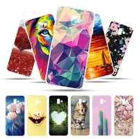 for samsung a30 case silicone painted cover housing for samsung galaxy a7 a8 2018 j4 j6 plus 2018 s7 edge a20e j5 2017 cover bag