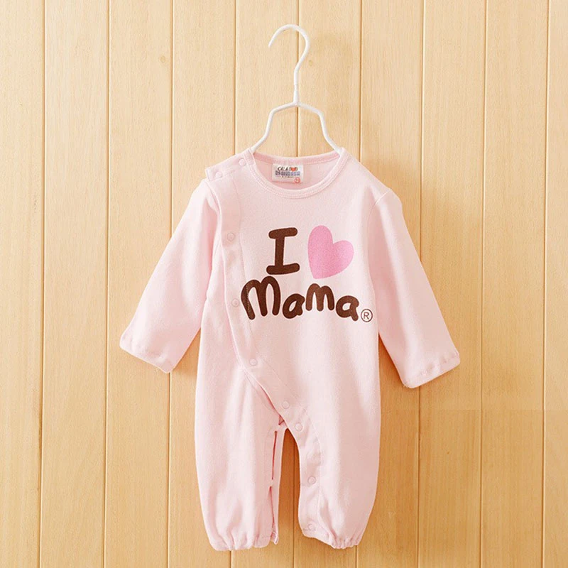 Детские комбинезоны Love одежда для папы мамы и маленьких мальчиков девочек