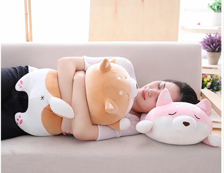 1 шт. 35/55 см Мягкие Плюшевые Kawaii толстый Косплей Shiba «Лисья Секретная служба»(Inu и собаки из мультфильма, подушка для детей girlfreind подарок на день рождения