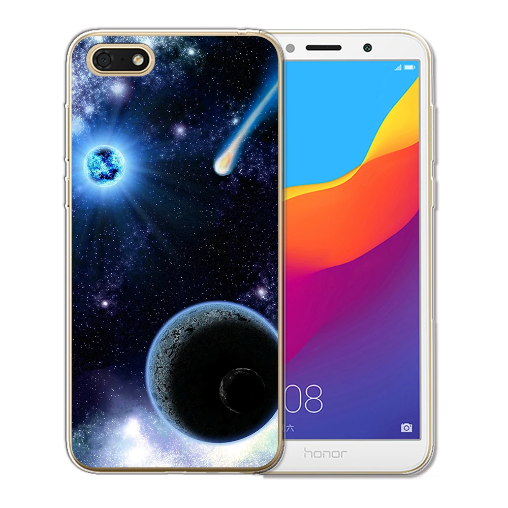 Чехол для телефона с изображением звездного неба чехол Huawei P8 P9 P10 P20 Smart Lite Plus Pro nova