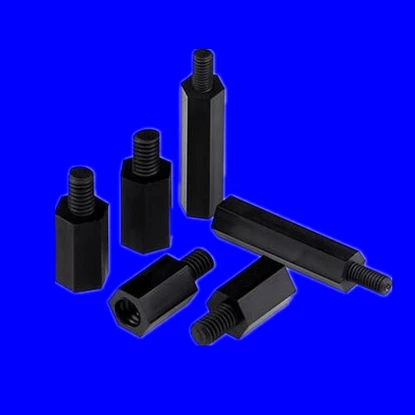 100 шт. шестигранные нейлоновые прокладки для печатных плат материнских |