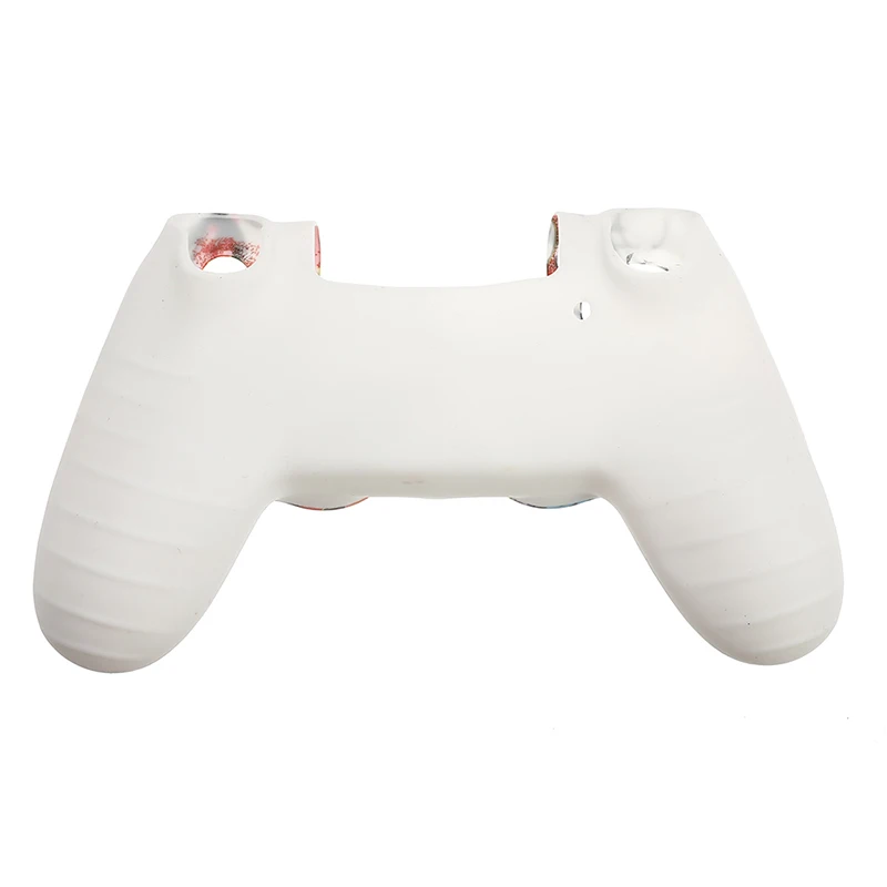 Силиконовый защитный чехол для контроллера Dualshock 4 с колпачками джойстика