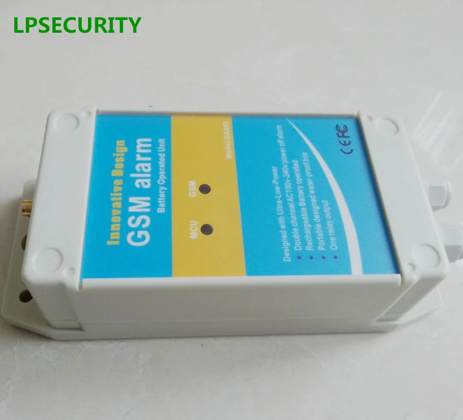 LPSECURITY GSM sms пульт дистанционного управления модуль будильником для отключения