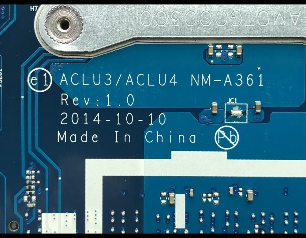Высококачественная материнская плата ACLU3/ACLU4 для Lenovo NM A361 ноутбука SR1EN G50 80 DDR3L 100%