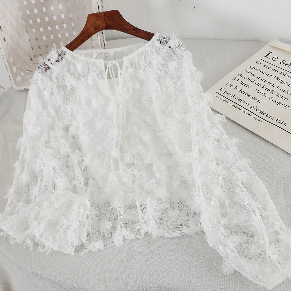 2019 Новая модная женская одежда для взрослых Весна и лето с бахромой Свободная