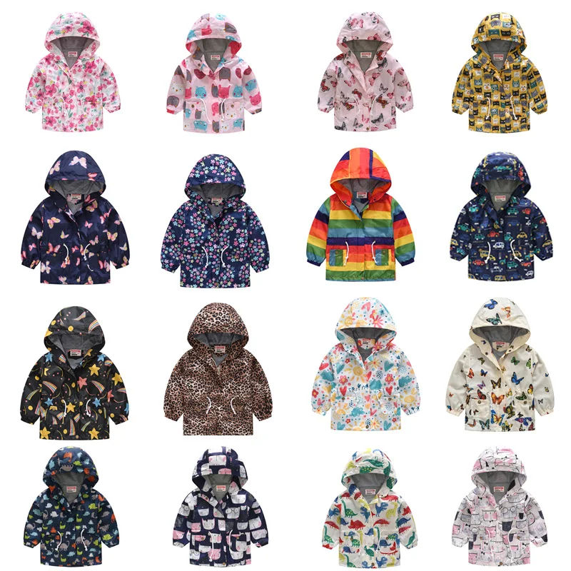Куртка с капюшоном для мальчиков и девочек 3-7 лет | Детская одежда обувь
