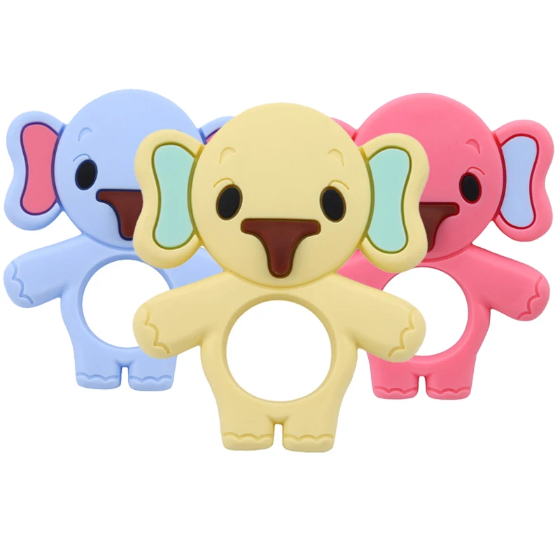 Высококачественный силиконовый Прорезыватель для зубов детей игрушки