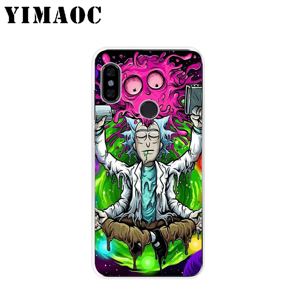 Мягкий силиконовый чехол YIMAOC Rick and Morty для Xiaomi Redmi 6 6A 5A 5 S2 Puls Note 8 7 4X4 4A Pro Go |