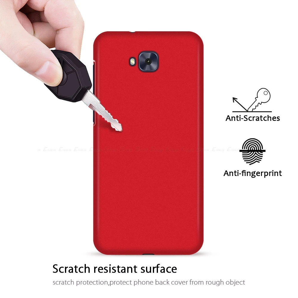 Ультратонкий матовый жесткий чехол для телефона Asus ZenFone 4 Selfie Pro ZD551KL ZD553KL ZD552KL Пластиковая Задняя крышка из поликарбоната