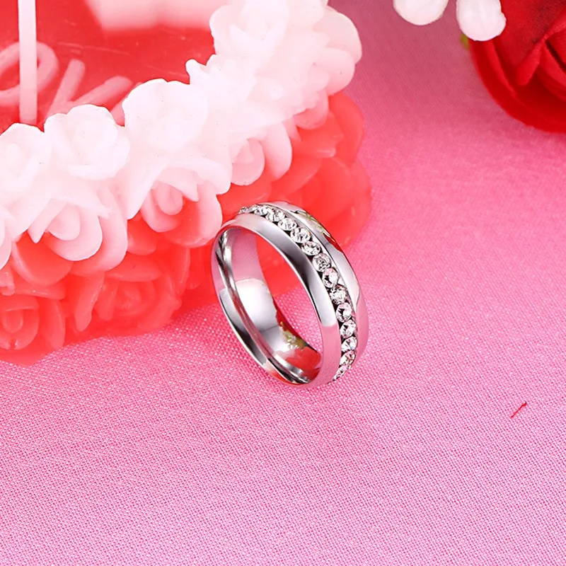 Vnox 2 шт./лот Обручальные кольца для Для женщин мужчин изделия любовника 6 мм