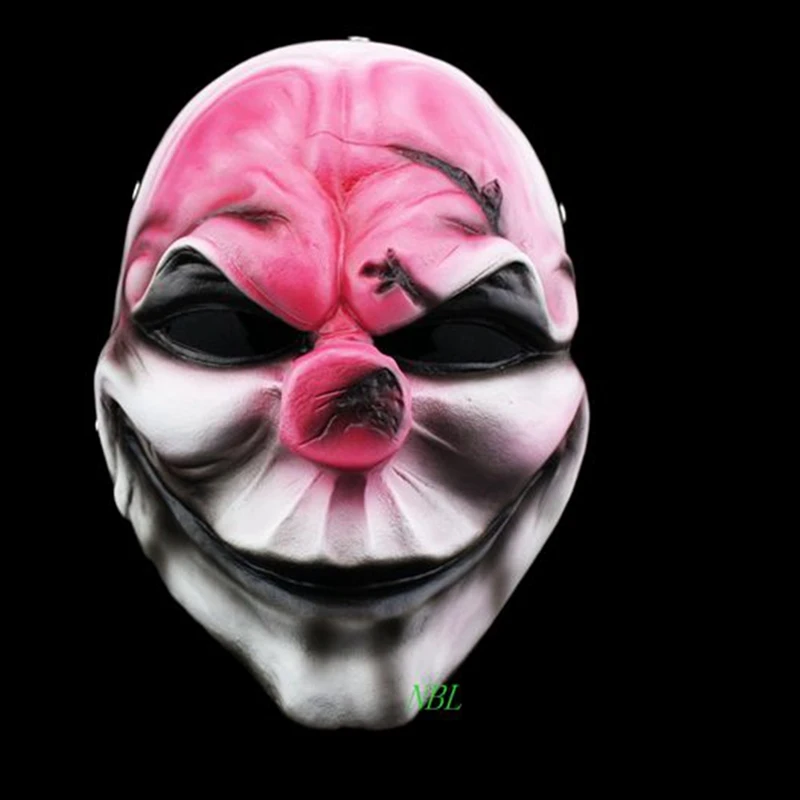 Маска из смолы на все лицо страшного разбойника коллекционная версия|masquerade