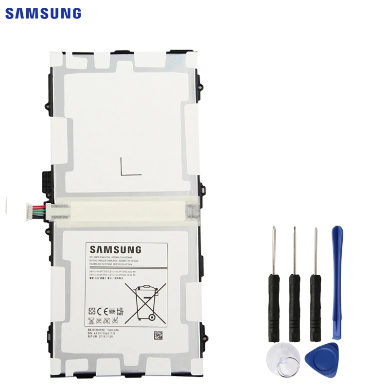 Samsung сменный аккумулятор EB-BT800FBC для samsung GALAXY Tab S 10,5 T800 T801 SM-T805C SM-T807 планшет аккумулятор 7900 мАч