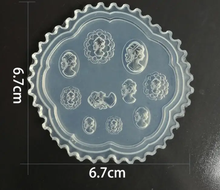 Силиконовая форма Gel цветы для наклеивания на ногти charm|Пудра ногтей| |