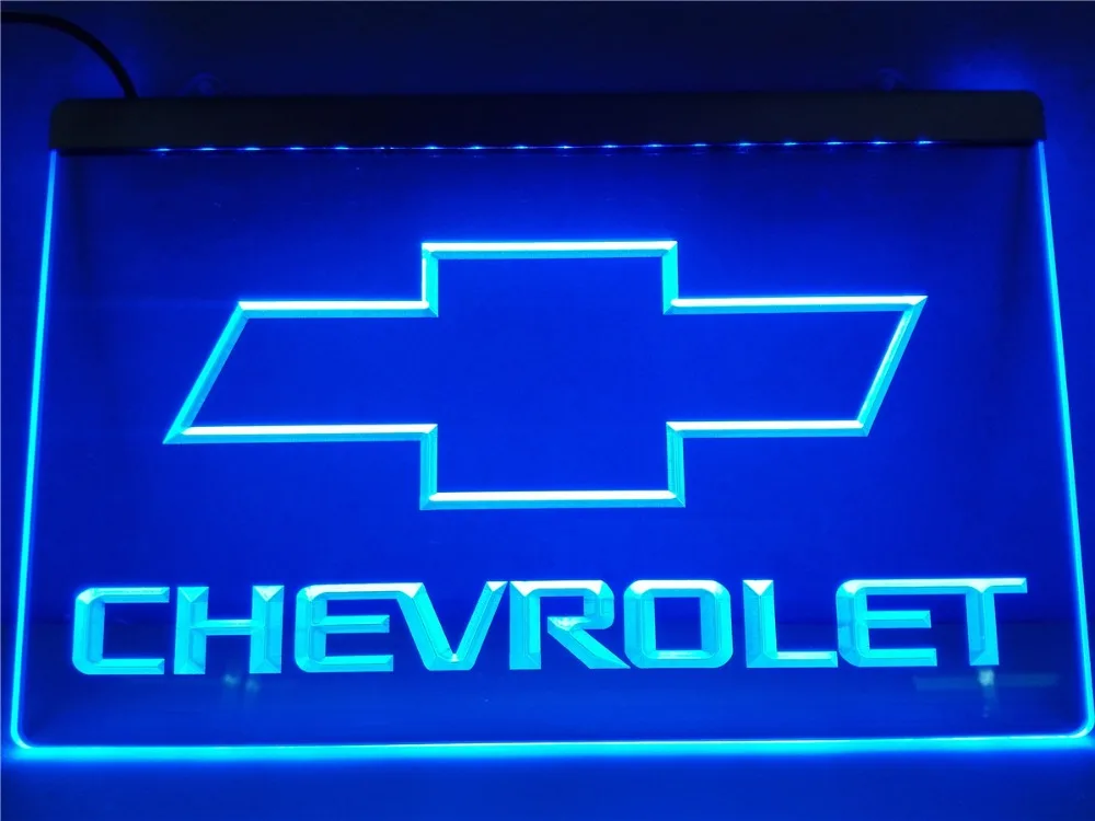 LG032 CHEVROLET светодиодный неоновый светильник знак|sign led|sign lightsign neon light |