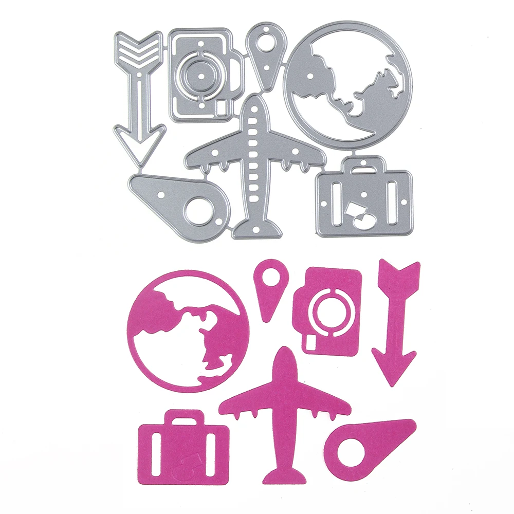 Металлические высечки декоративное рельефное тиснение для скрапбукинга набор