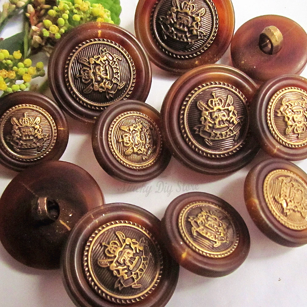 144 шт. классические пуговицы в британском стиле 18 мм/23 мм|buttons fashion|fashion buttonscoat buttons |