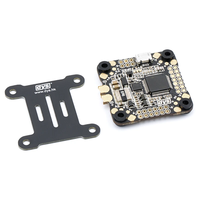 DYS управления полетом F4 PRO V2 Betaflight с 5 В/3A 9 В/1.2A BEC интегрированный схема защиты на