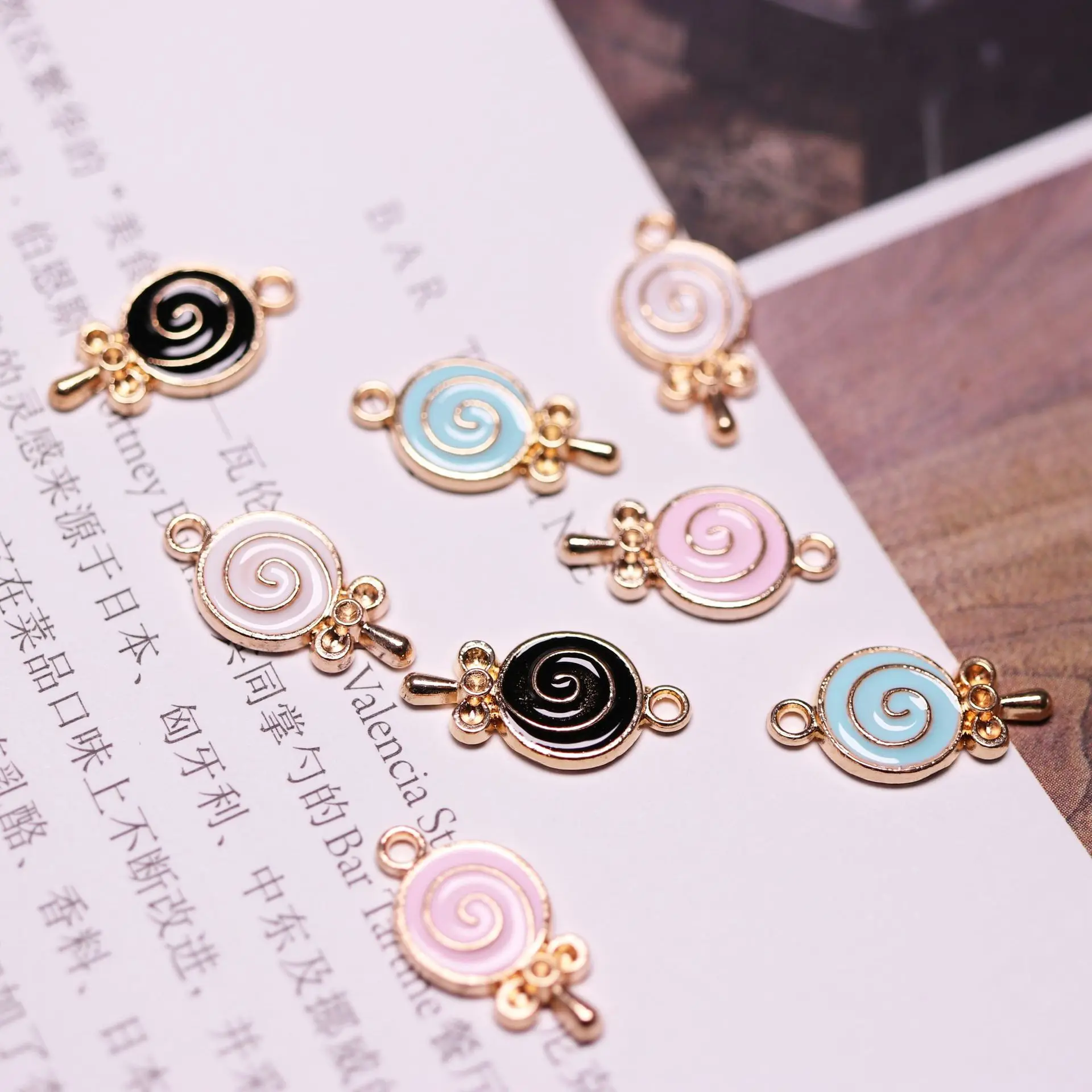 20 шт. высококачественные эмалированные Подвески сделай сам Подарочный Сплав