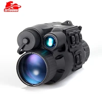 ziyouhu night vision hd 720p infrared scope ir led light monocular telescope 3x28zoom record day and night use ccd digital scope
