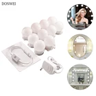 10 шт., светодиодсветодиодный лампы для зеркала для макияжа