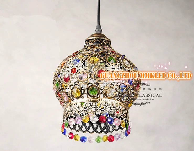 Богемная американская люстра в средиземноморском стиле для бара ресторана лампа