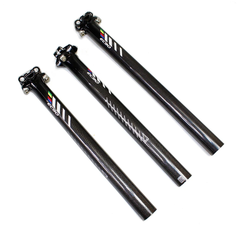 Полностью углеродное волокно велосипедное седло для шоссейных гонок труба Подседельный штырь после/mrb Подседельный штырь/карбоновое Подседельный штырь/mtb Велосипедное Сиденье