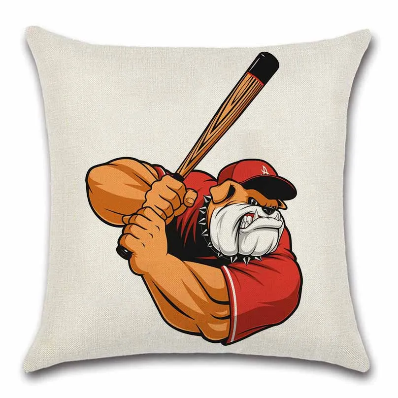 Мышечные собаки сильные спортивные животные Мультяшные украшения домашний