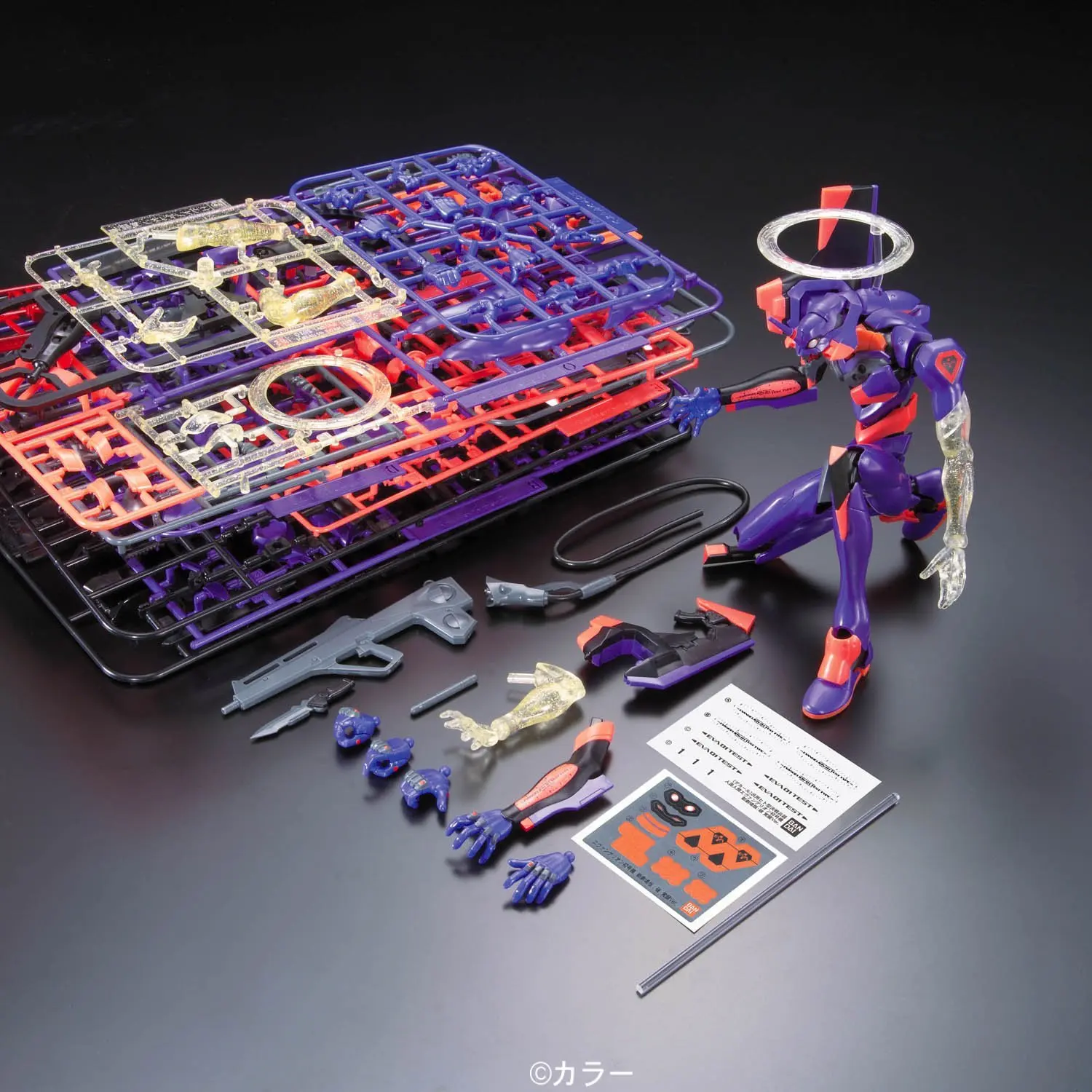 Bandai EVANGELION 01 фильм Пробуждение Версия Мобильный костюм собрать модель наборы фигурки Детские игрушки