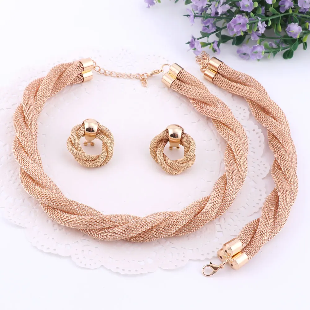 Новая мода преувеличенный большой чокер винтажное массивное ожерелье цепочка