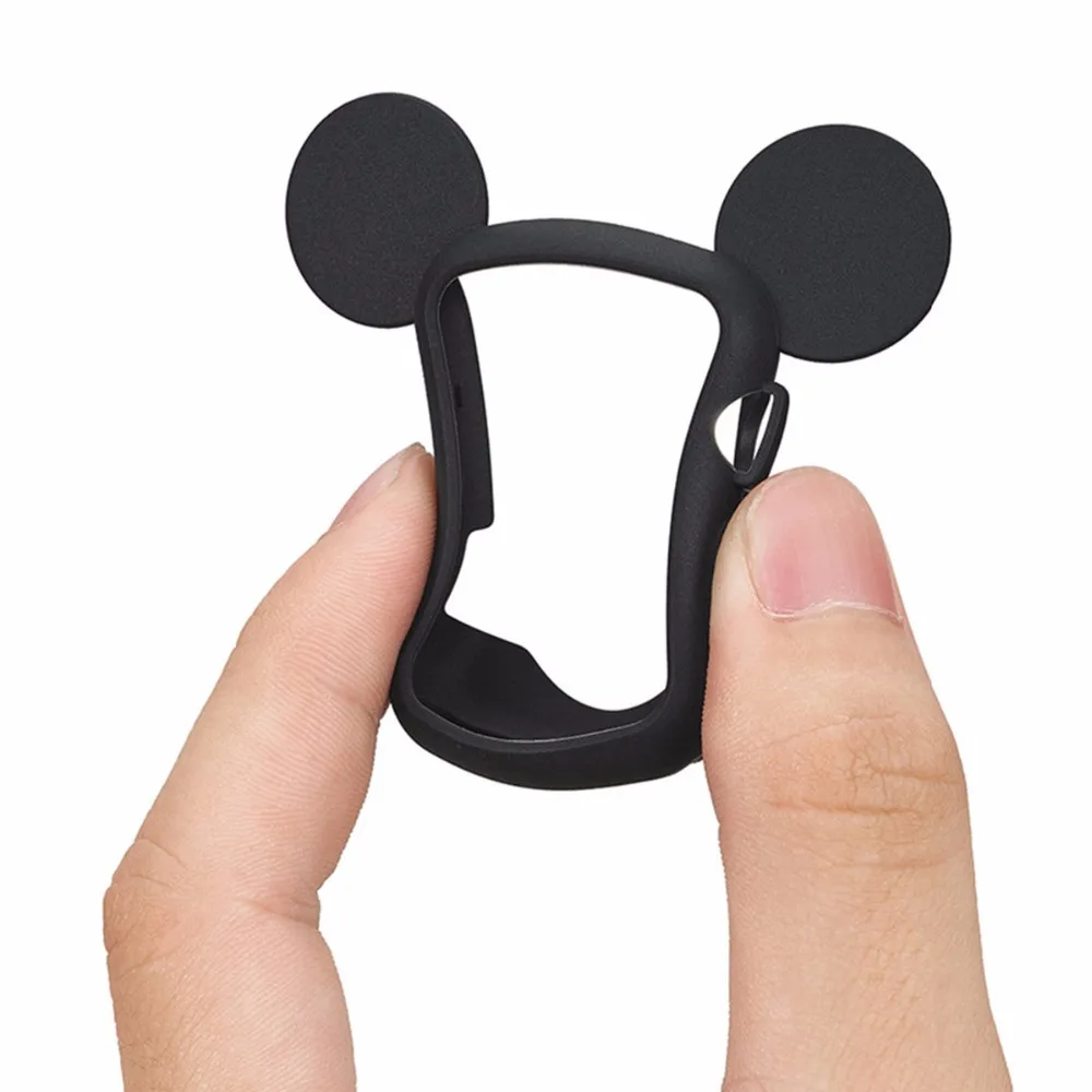 Чехол + ремешок для Apple Watch Band 42 мм 38 iwatch 4 band 44 40 силиконовый браслет с мультяшными