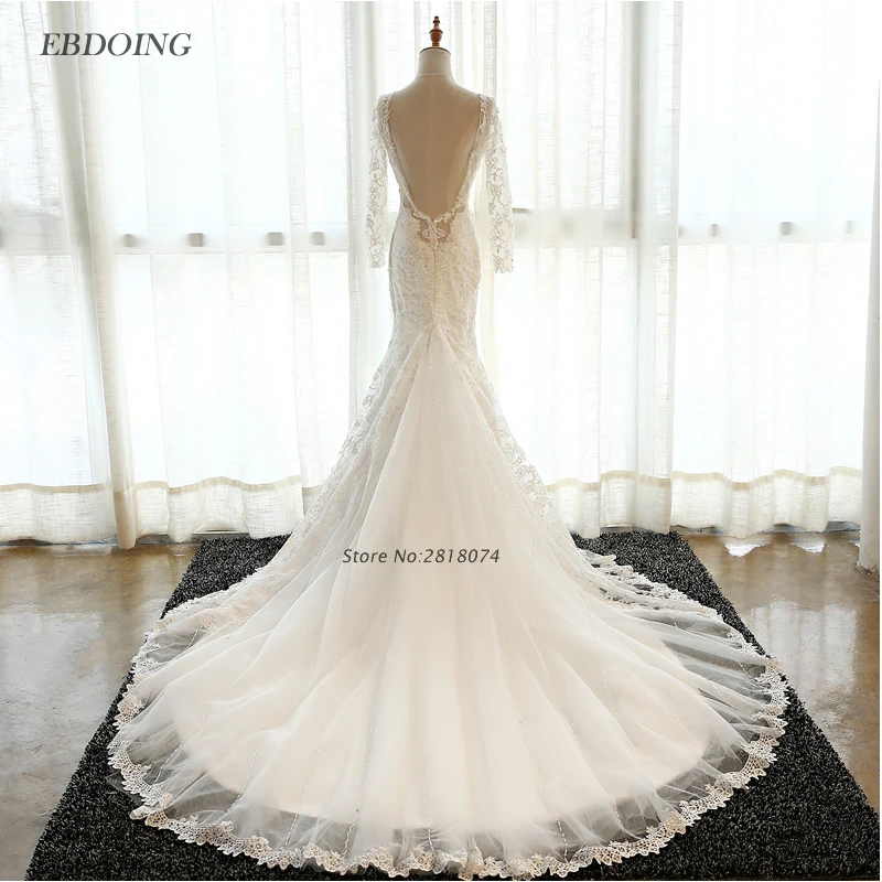 Свадебное платье с юбкой годе V образным вырезом|vestidos de novia|wedding gownswedding dress mermaid |
