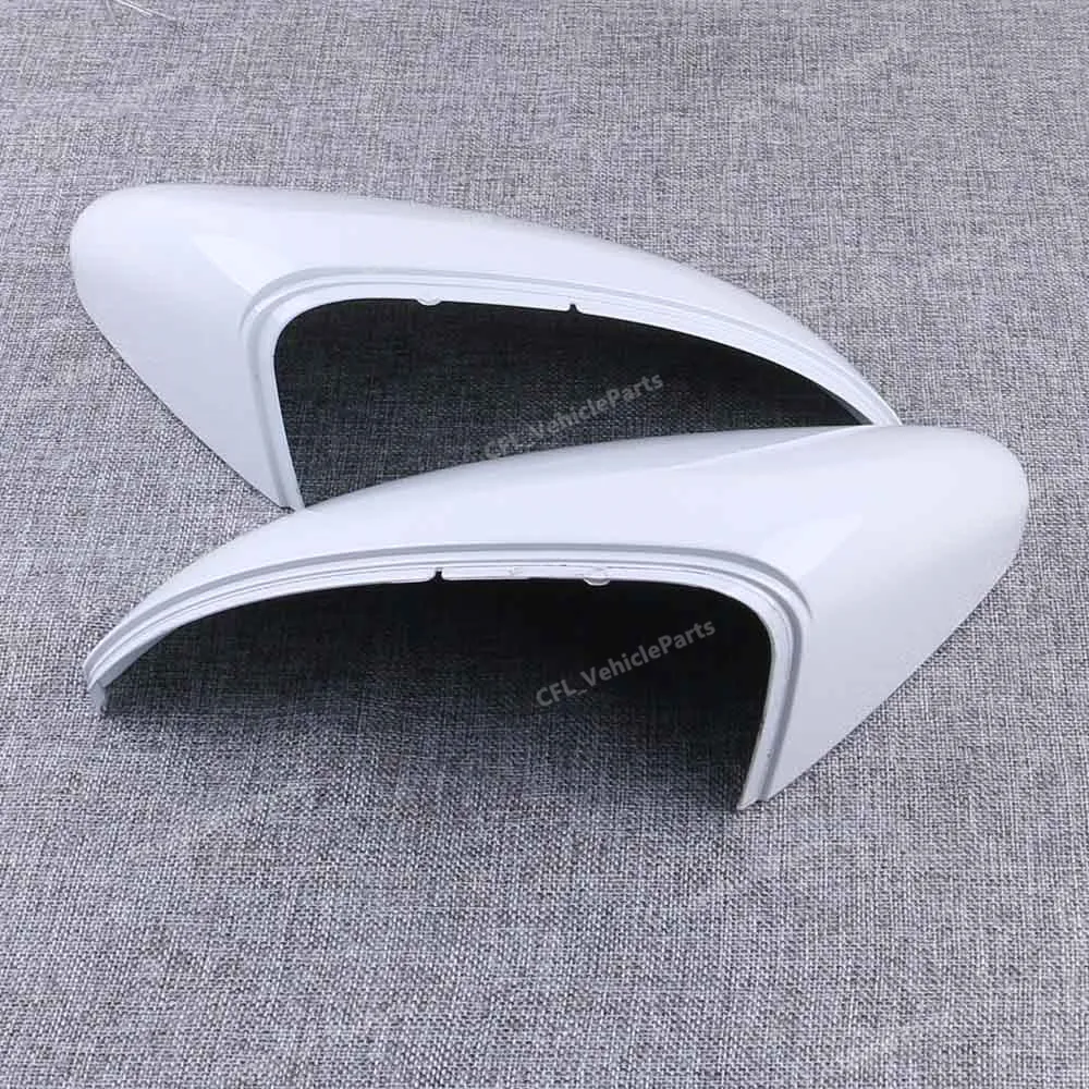 Unpainted Pair Front L R Rearview Side Wing Mirror Cap Cover 5G0857537E 5G0857538E For VW Golf 7 MK7 2013 2014 2015 2016 2017 | Автомобили