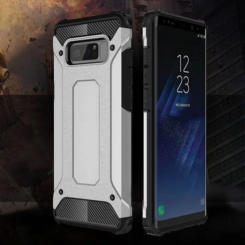 Роскошный прочный армированный чехол для телефона samsung Galaxy S10 S8 S9 Plus S10e S5 S6 S7 Edge Гибридный ПК Противоударный защитный чехол